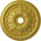 Ekena Millwork Tomango Egg & Dart Medallion (Canopies up to 6 3/4"), 27 7/8"OD x 3 7/8"ID x 2 1/2"P, Rich Gold CM27TORGS - alternate 1